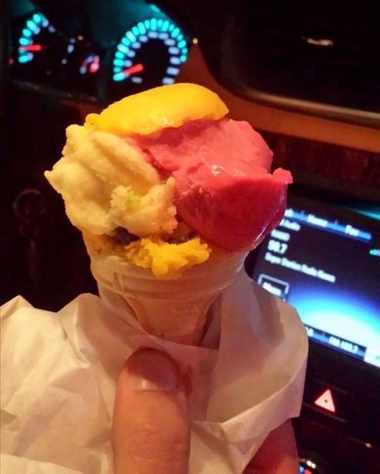 Amazing "Buza Arabiyye" from Bakdash Al Sham Ice cream shop