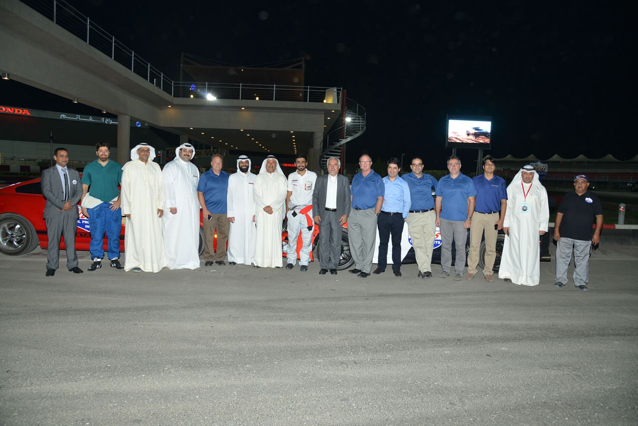 شركة النويصيب الدولية تطلق زيوت لوكاس الأميركية على حلبة سرب في الكويت