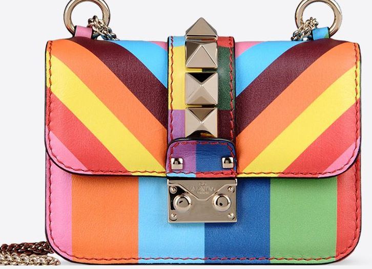 Price of colorful Valentino bag and shoes from 2015 Spring collection