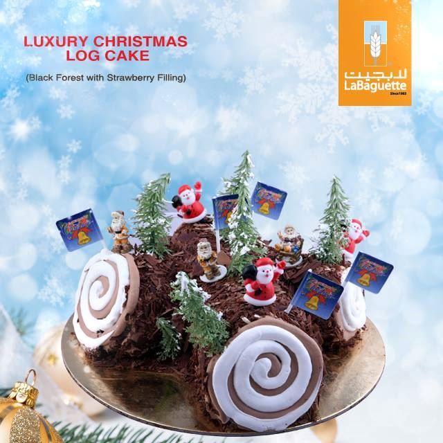 Order your special Christmas Cake from La Baguette now