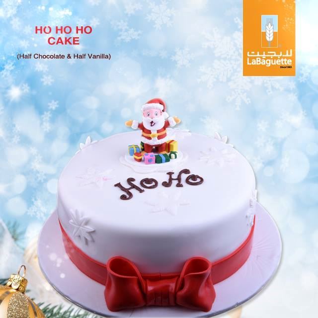 Order your special Christmas Cake from La Baguette now