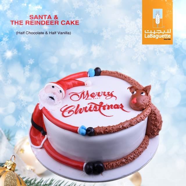 Order your special Christmas Cake from La Baguette now