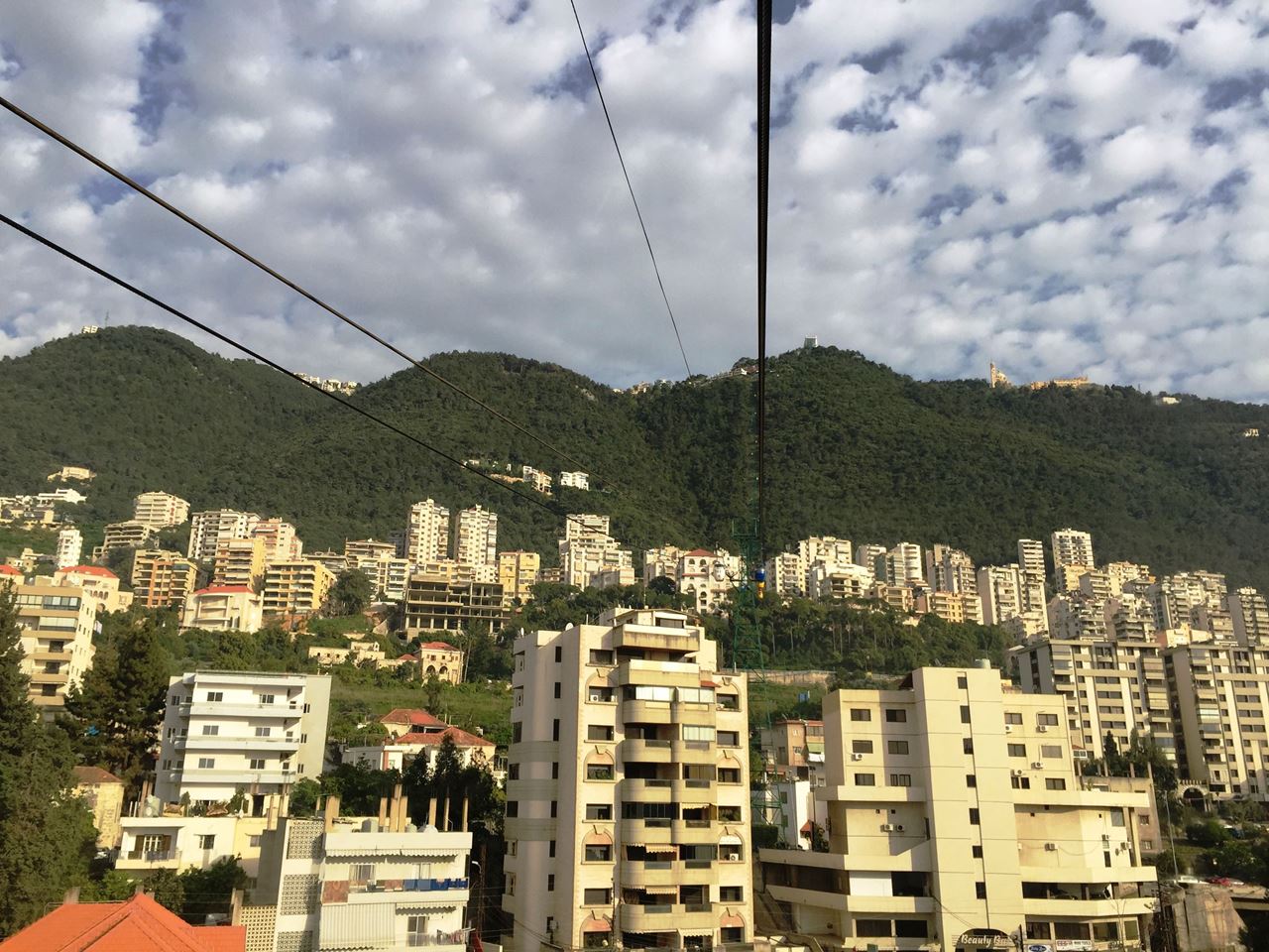 Our Trip by Teleferique to Harissa - Lebanon