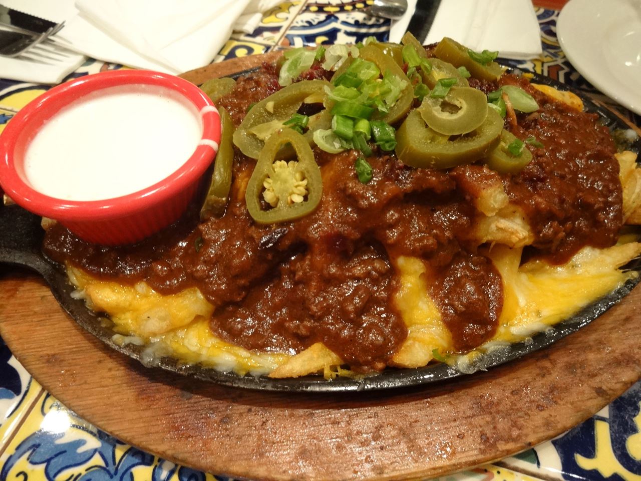 Dinner at Chilli's - Gulf Road branch