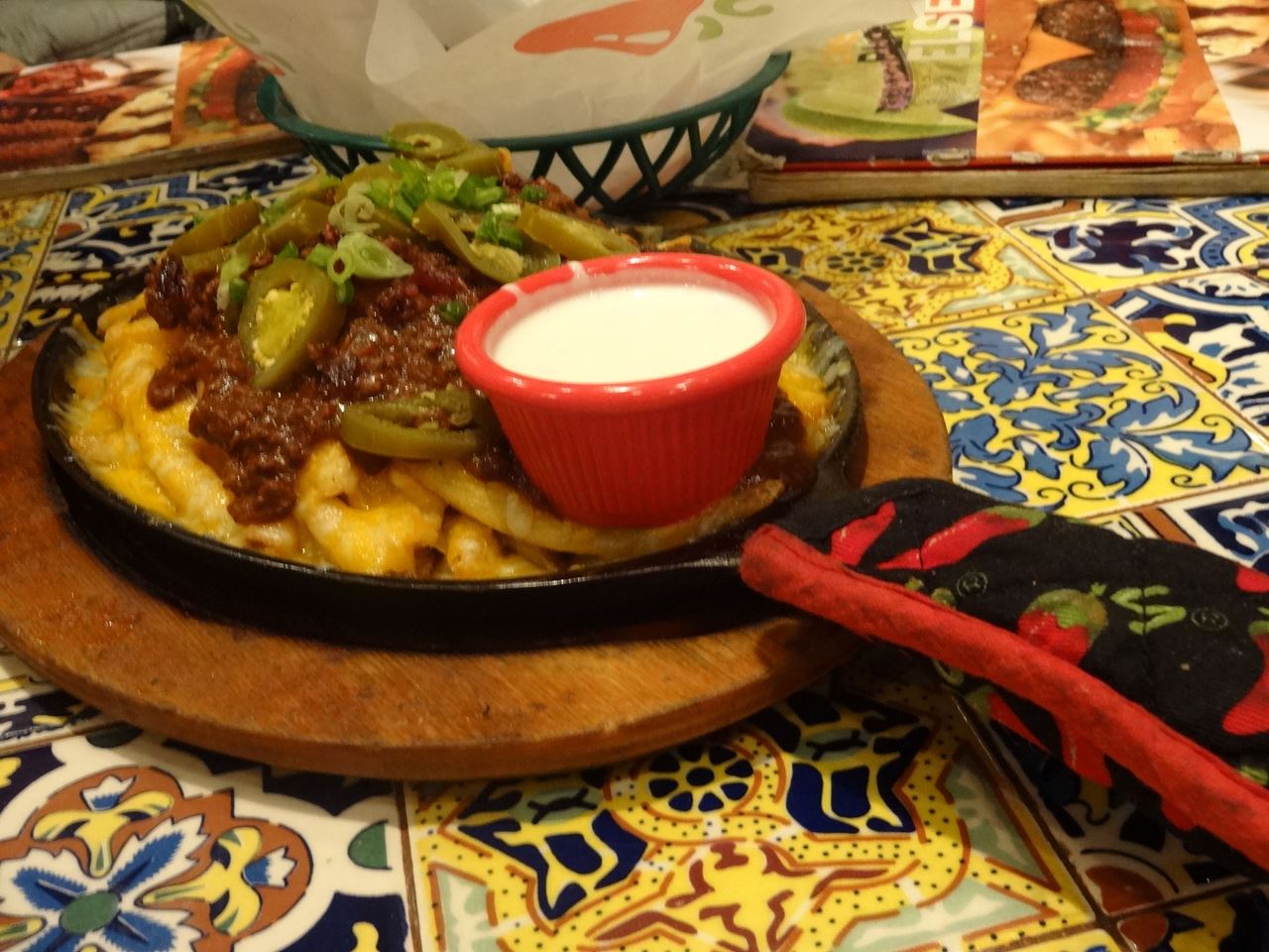 Dinner at Chilli's - Gulf Road branch