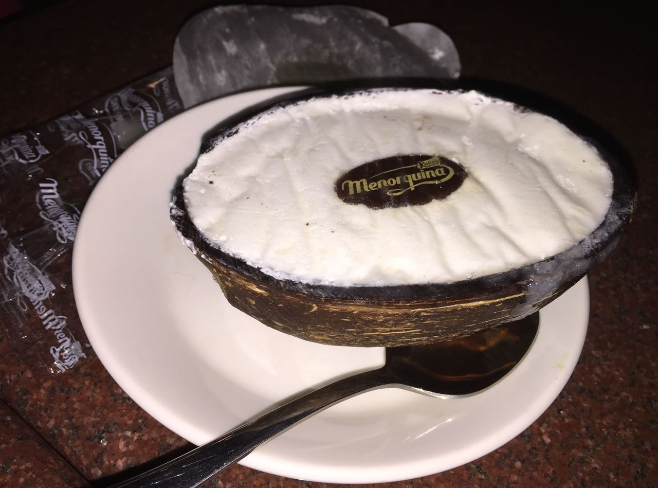 Coconut ice cream