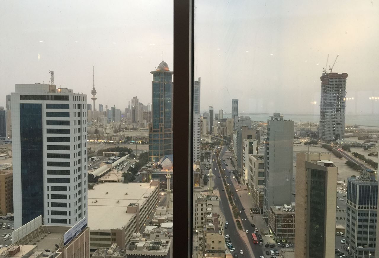 View of Kuwait city