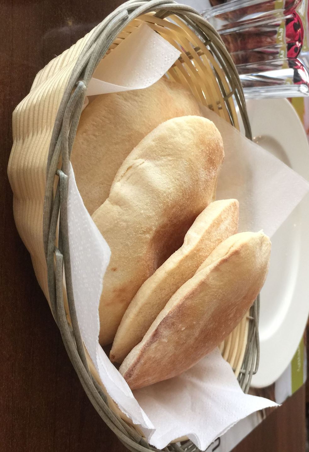 Fresh Lebanese bread