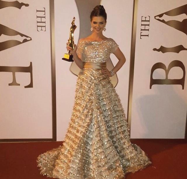 Turkish Actress Pelin Karahan at BIAF 2015