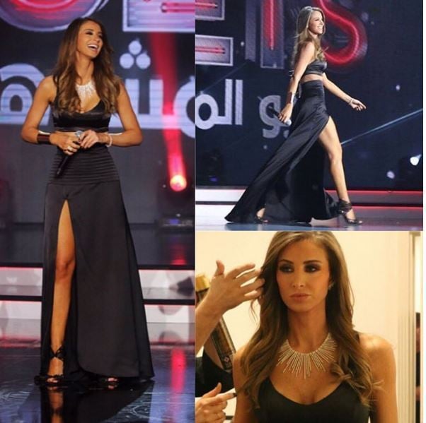 Host of Celebrity Duets Annabella Hilal