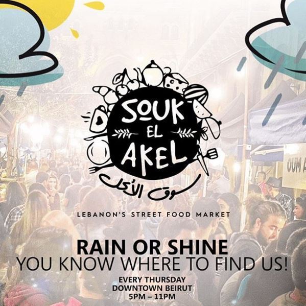 Place and Time of Souk El Akel in Beirut