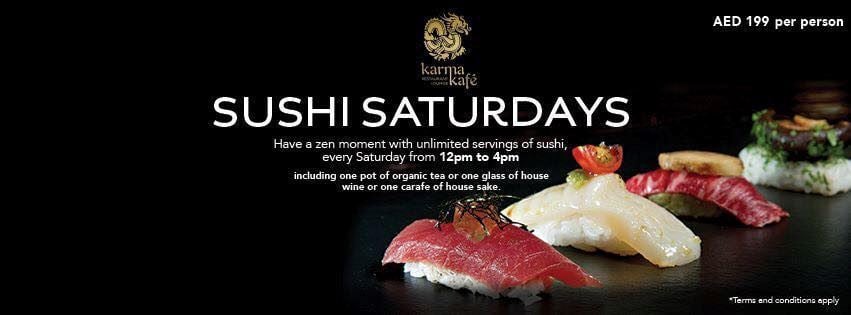 Sushi Saturdays at Karma Kafe