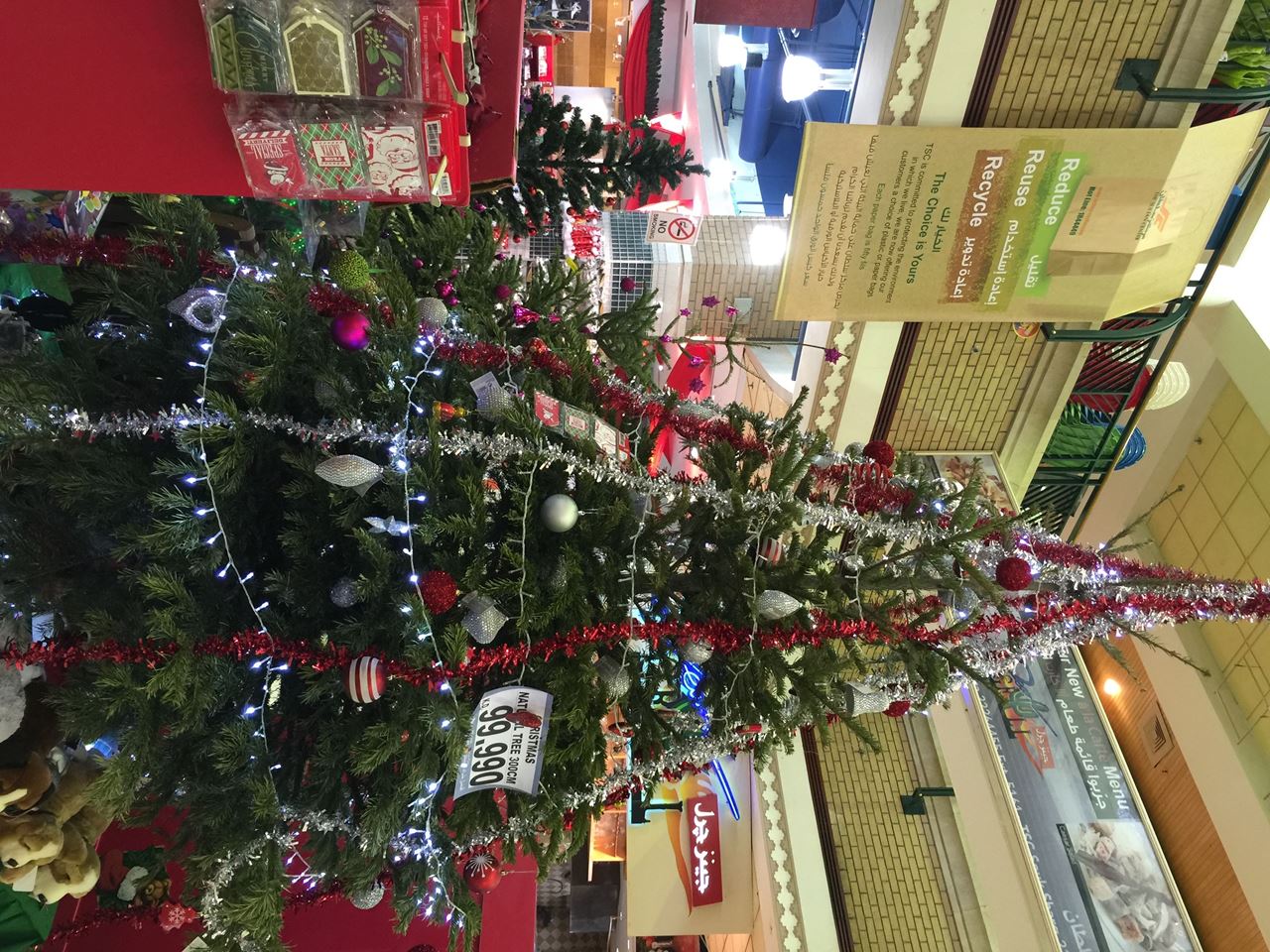 Christmas Decoration at Sultan Center Hawally and Souk Sharq