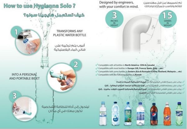 حساب لشراء شطاف متنقل للسفر والبر