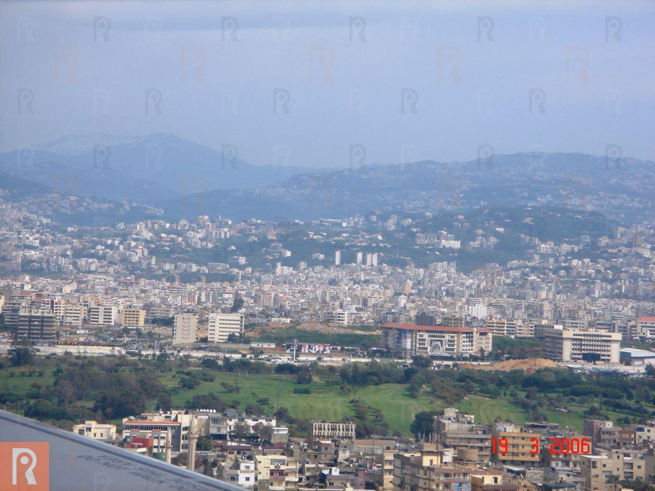 Photos of Beirut from the plane in 2006