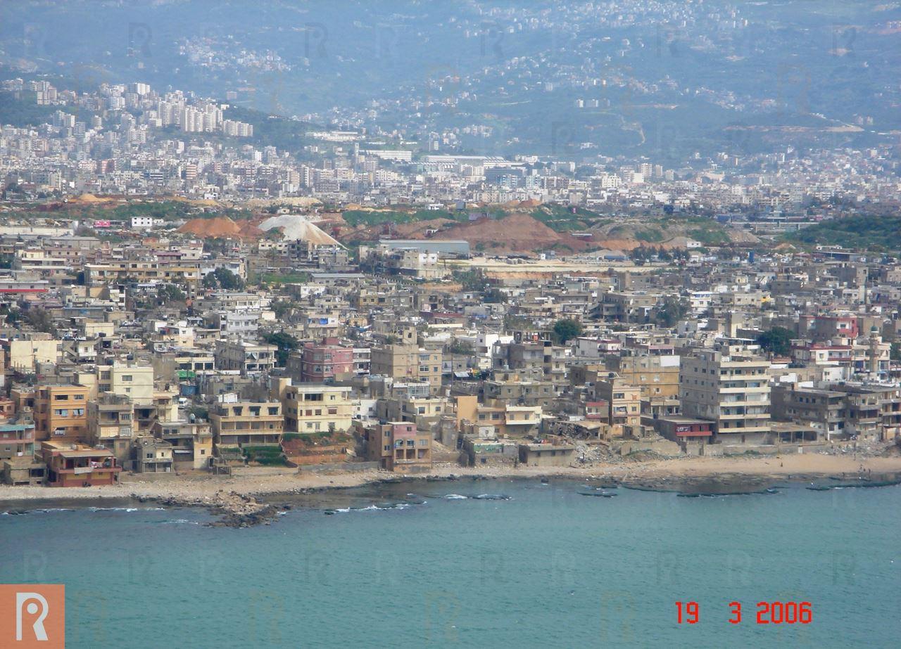 Photos of Beirut from the plane in 2006