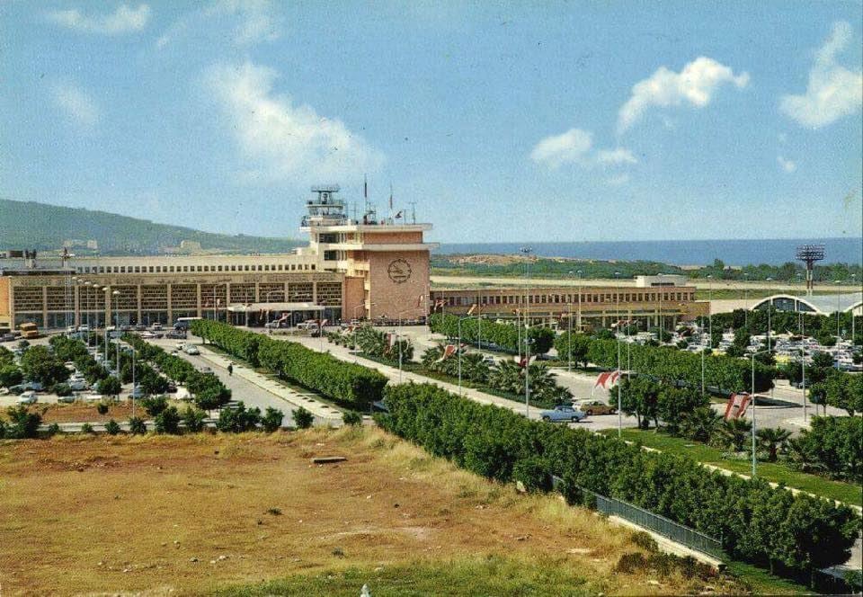 مطار بيروت الدولي عام 1969