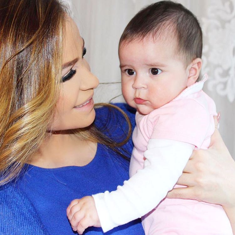 Carole Samaha and daughter Tala