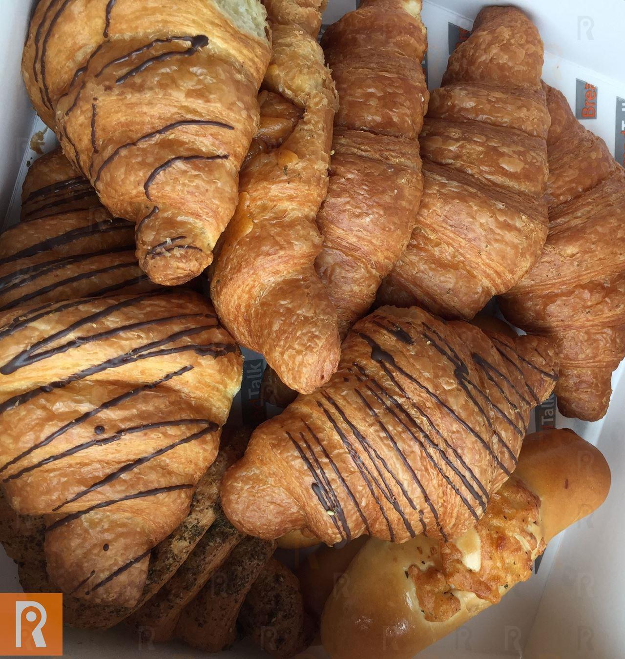 Variety of BreadTalk Croissants