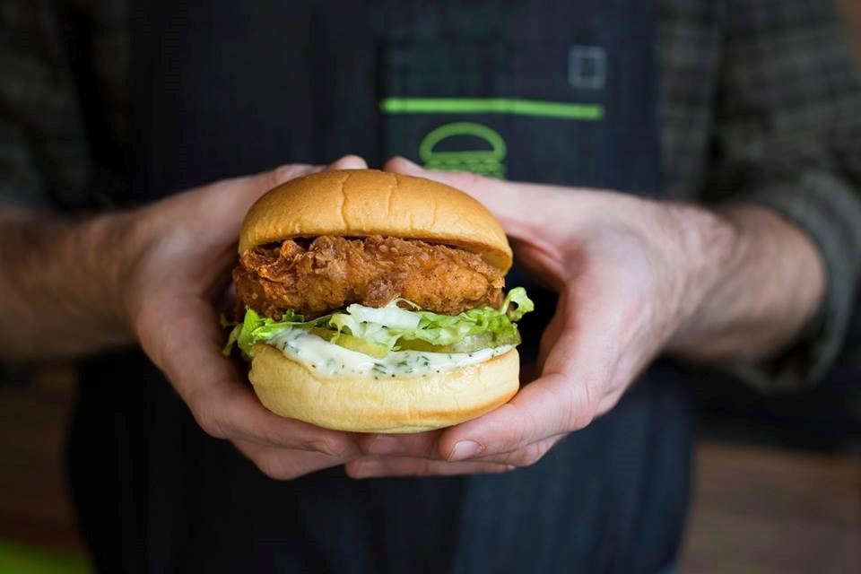 New Chicken Shack at Shake Shack restaurant