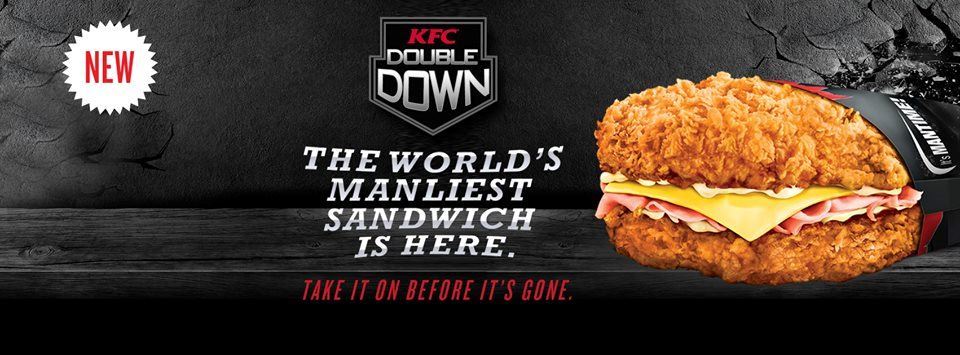 KFC Double Down Sandwich