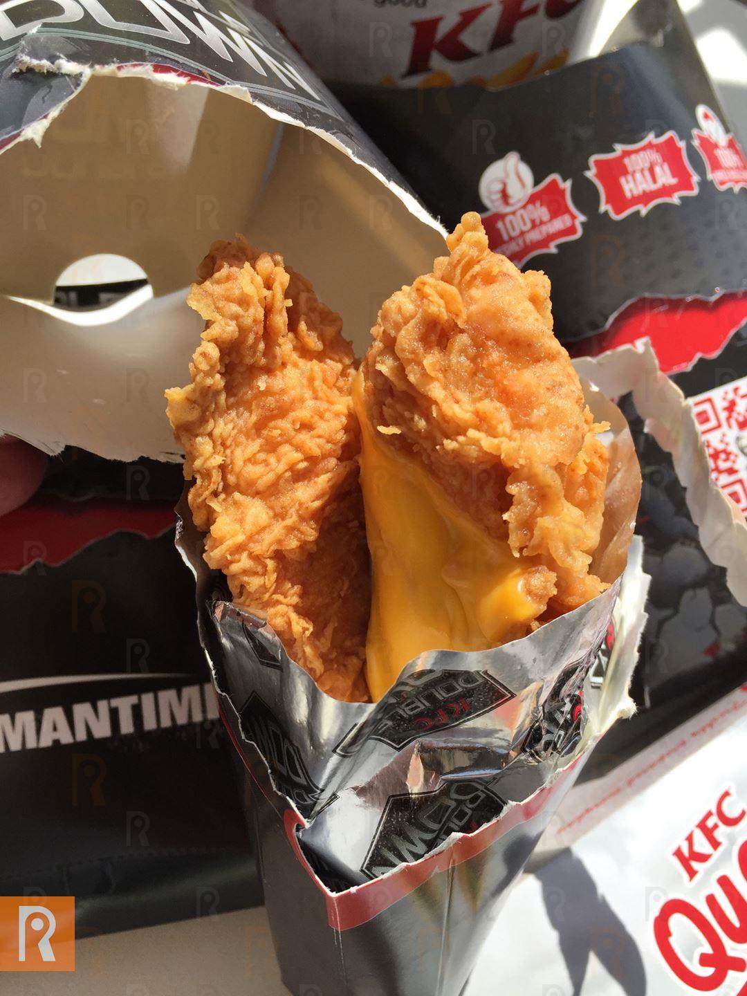 KFC Double Down and Quad Wrap Review