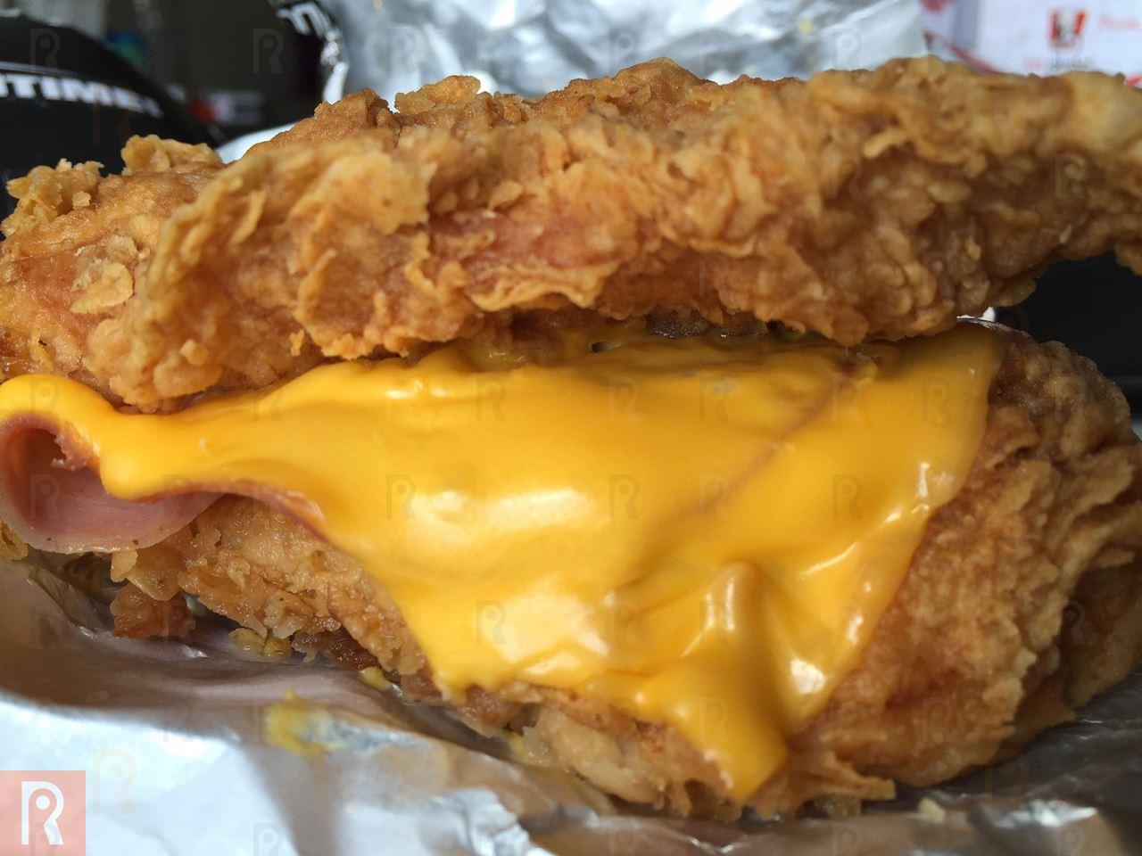 KFC Double Down and Quad Wrap Review