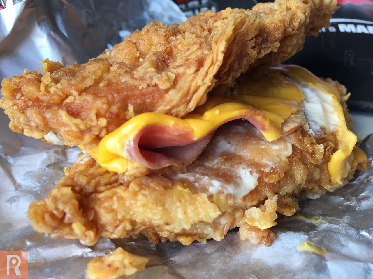 KFC Double Down and Quad Wrap Review