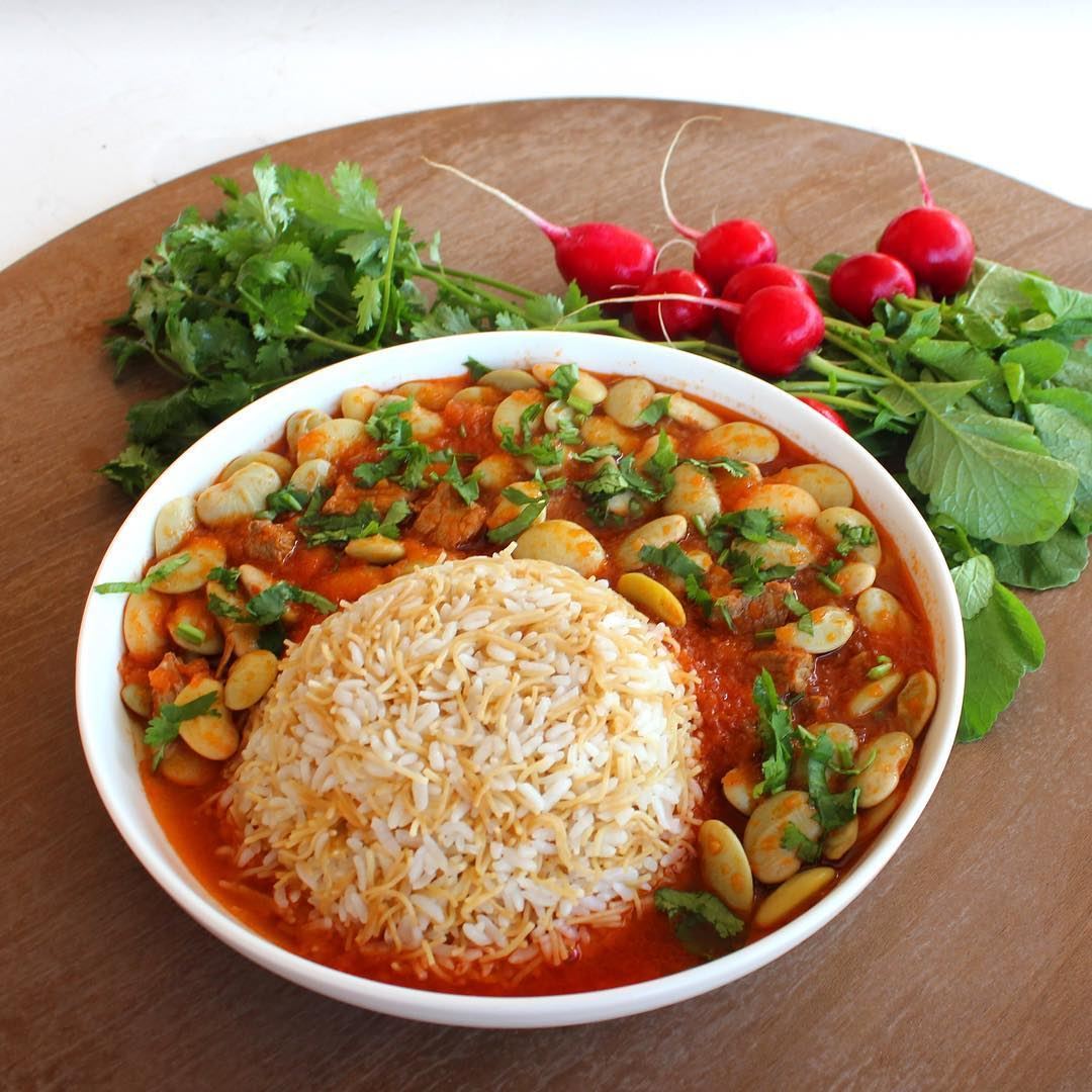 Fasoulya Stew with Rice