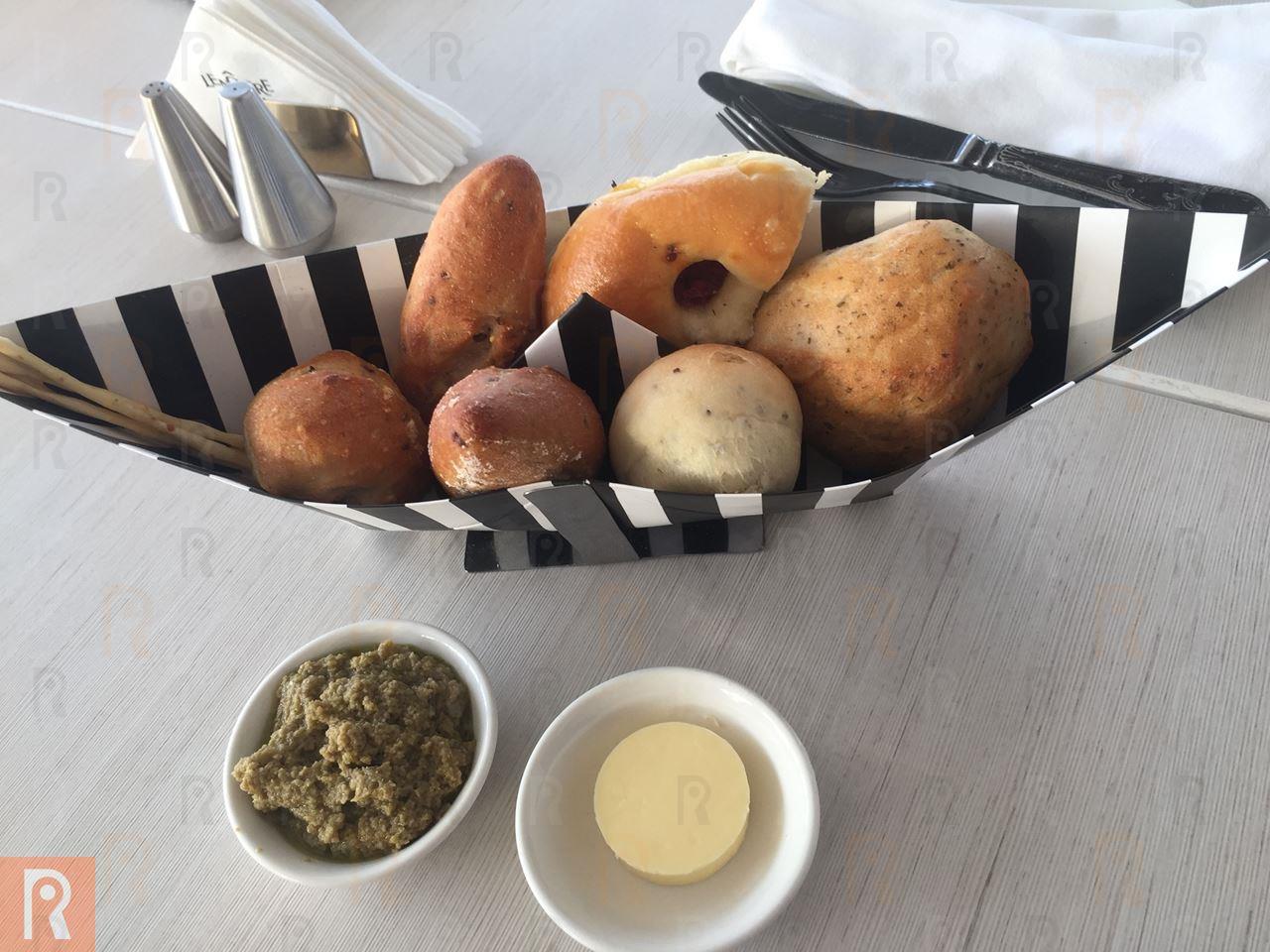 Basket of French bread