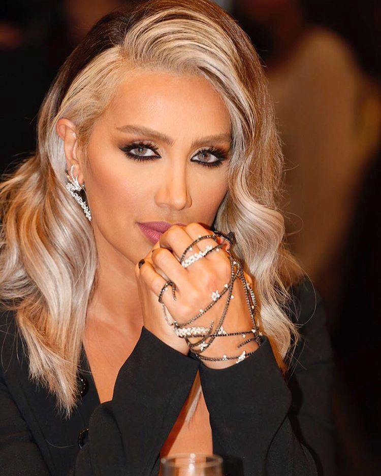 10 Different Maya Diab Hair Styles