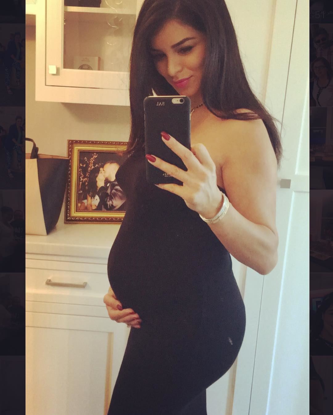 Rima Fakih Pregnant with her 1st Baby