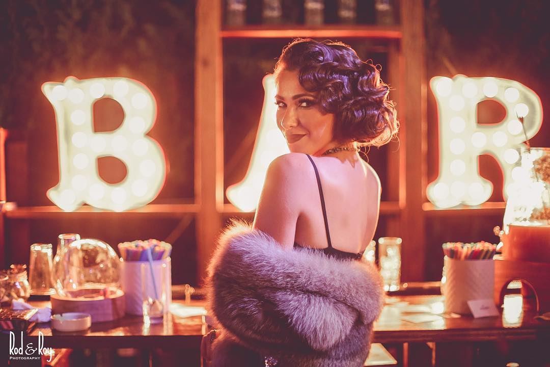 Daniella Rahme 1920s Gatsby Birthday Party