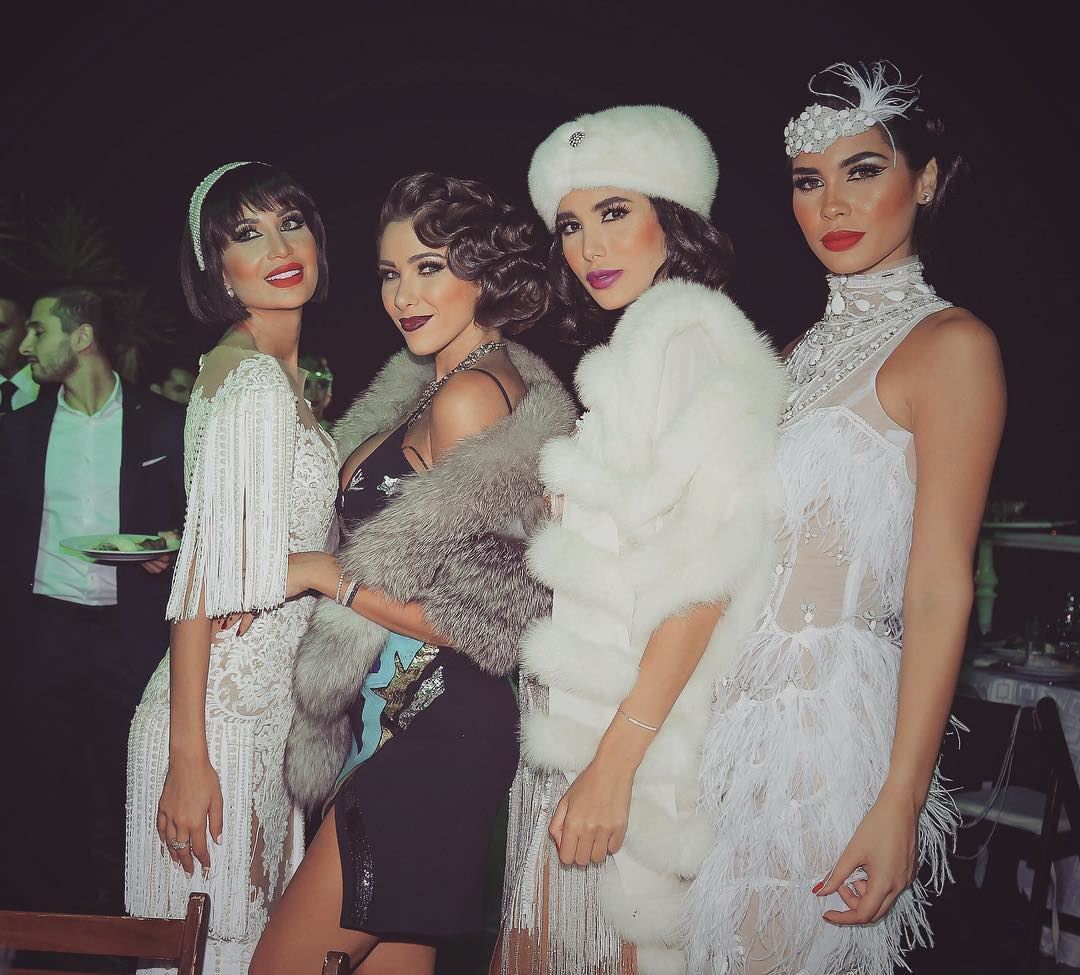 Daniella Rahme 1920s Gatsby Birthday Party