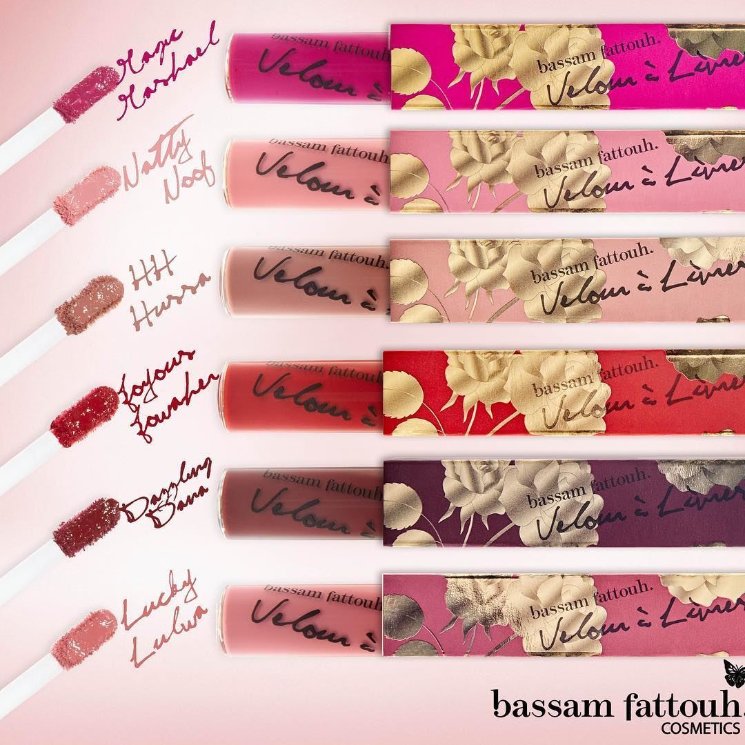 Bassam Fattouh Liquid Matte Lipstick Collection