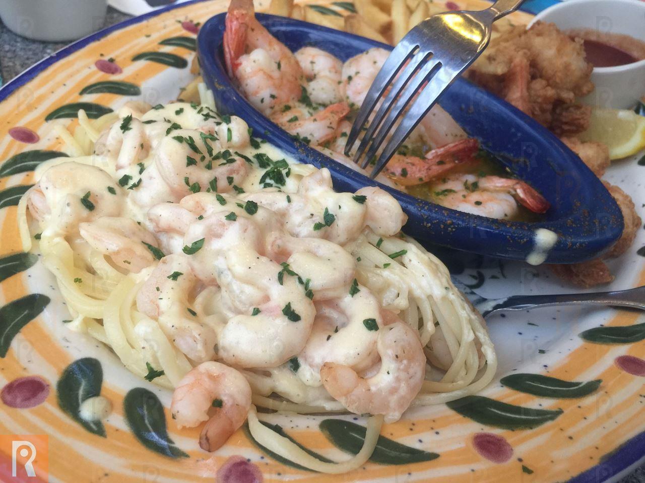 Shrimp Linguini Alfredo