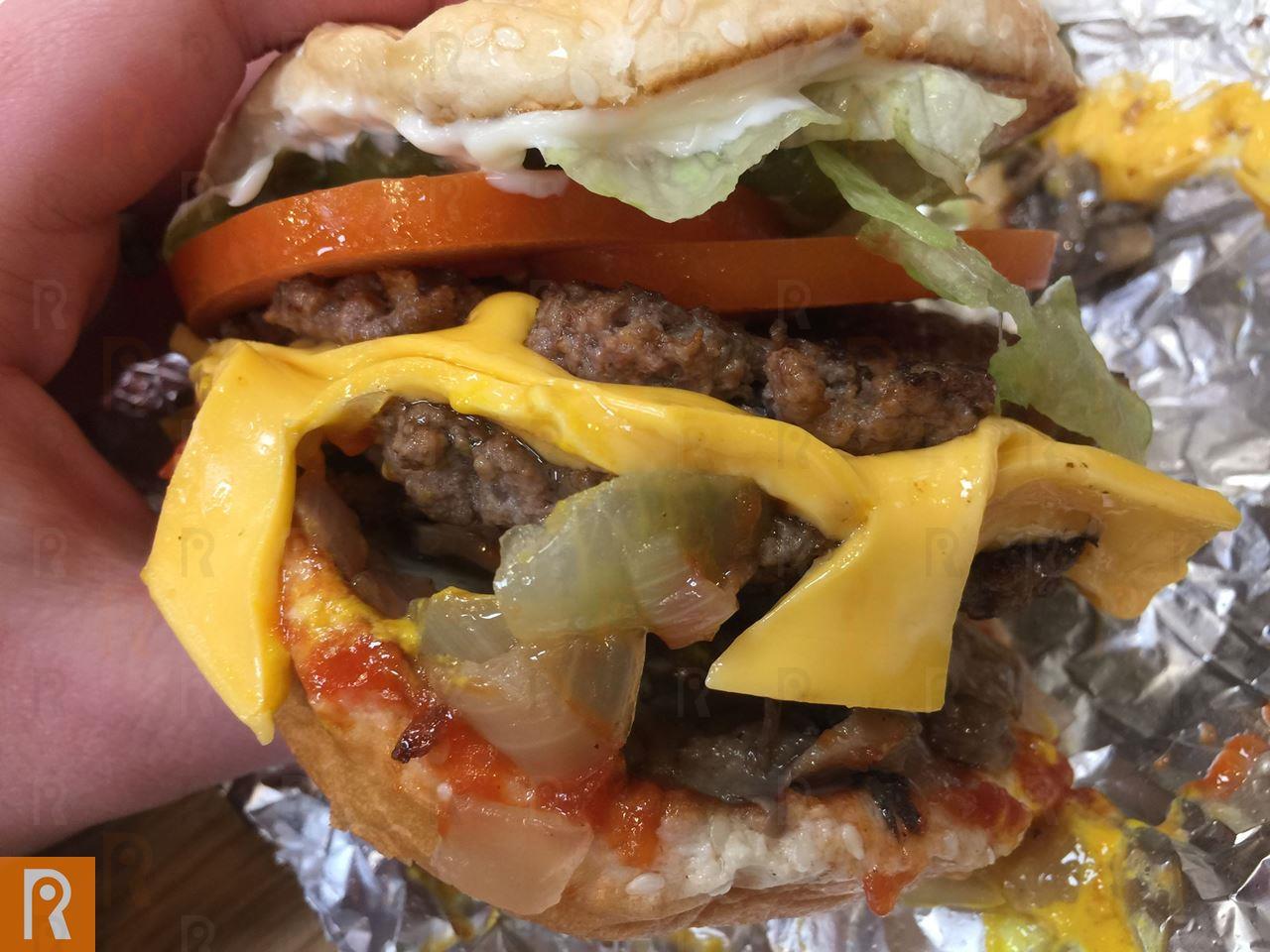 Five Guys Restaurant Amazing Burger
