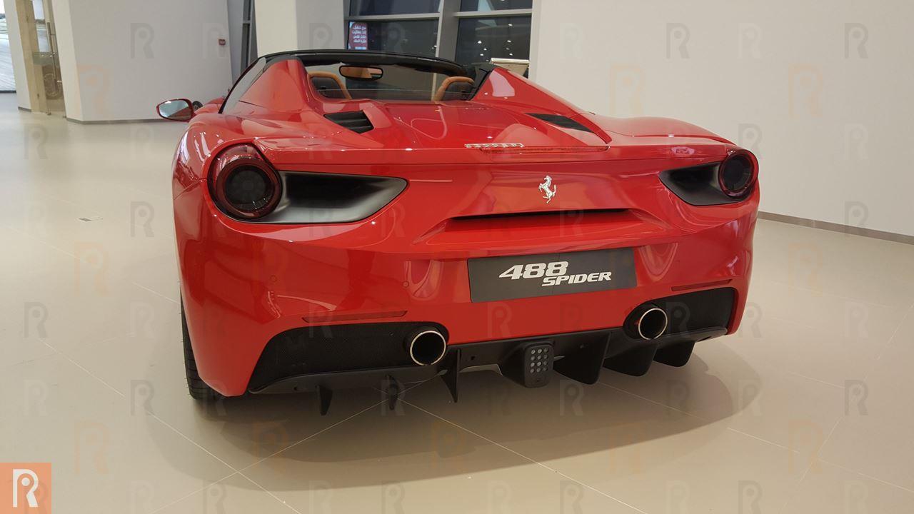 Ferrari 488 Spider - Rear