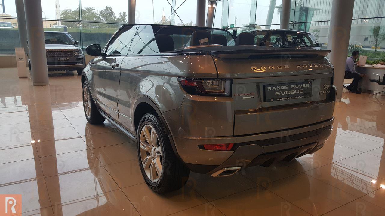 Land Rover - Range Rover Evoque Convertible Rear