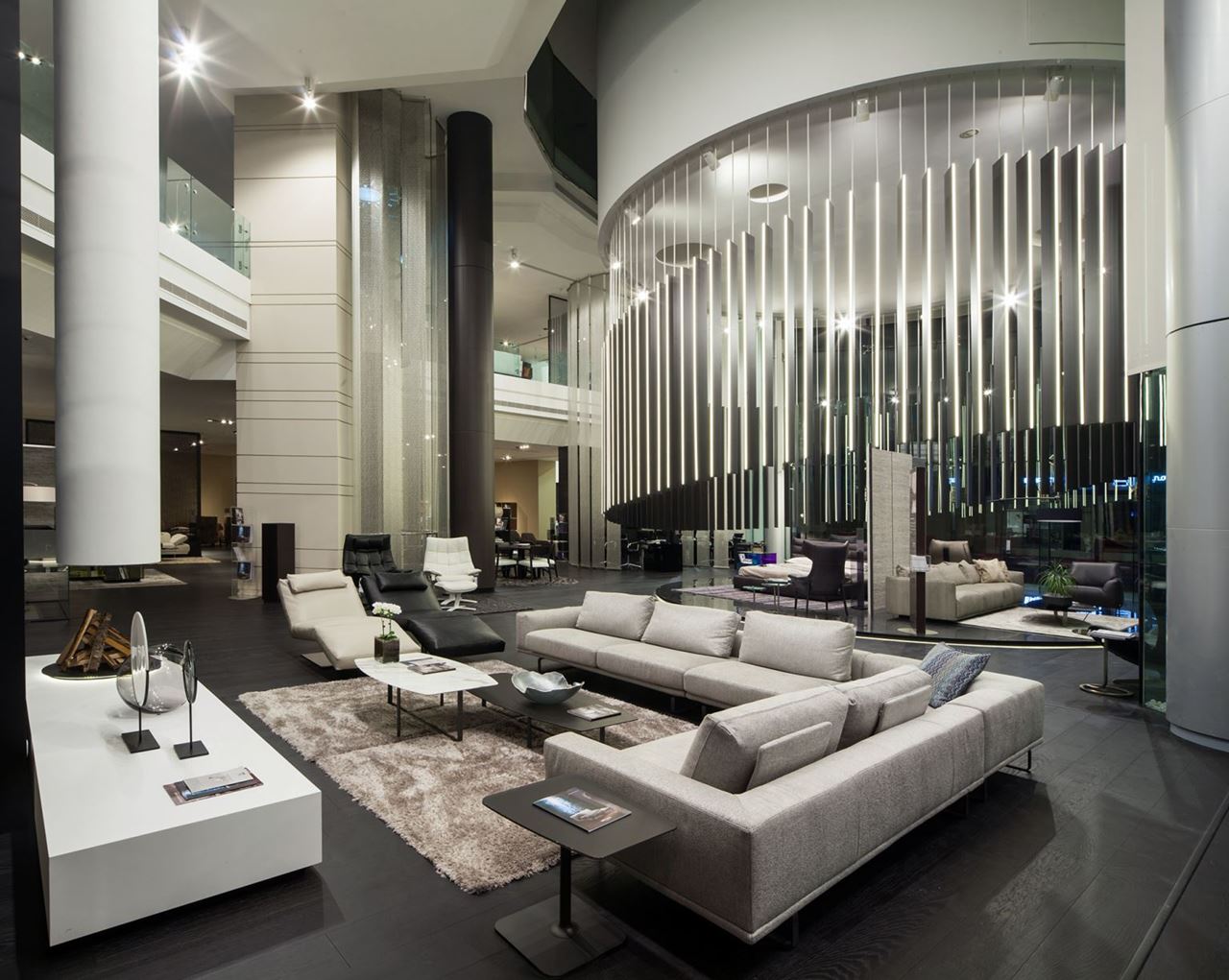 Inside Natuzzi Gallery