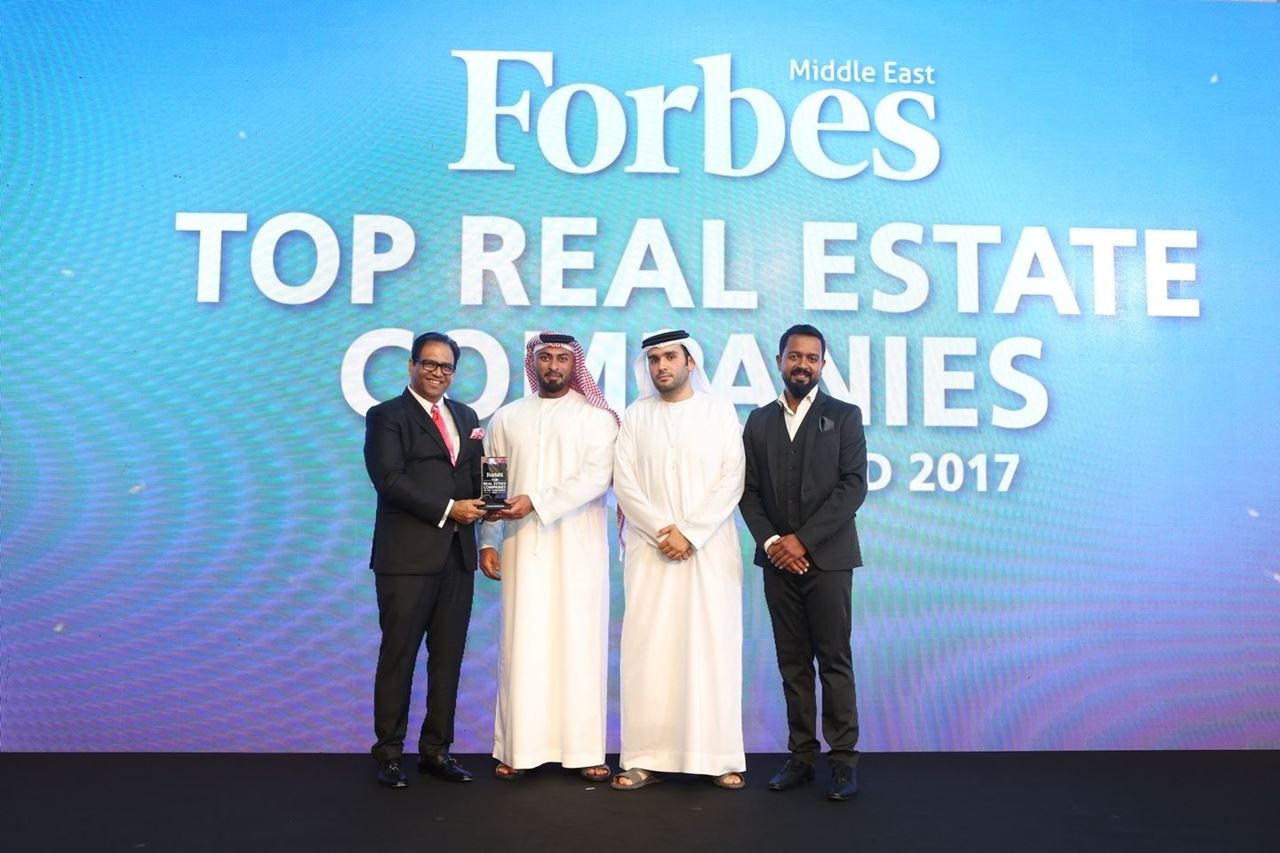 The Arenco Real Estate award was presented to Mr Nayef Al Moosa