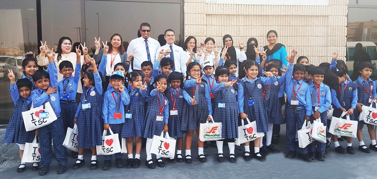 TSC Welcomes the Kids of Jack and Jill Bhavan's Nursery School in Mangaf Wholesale Branch