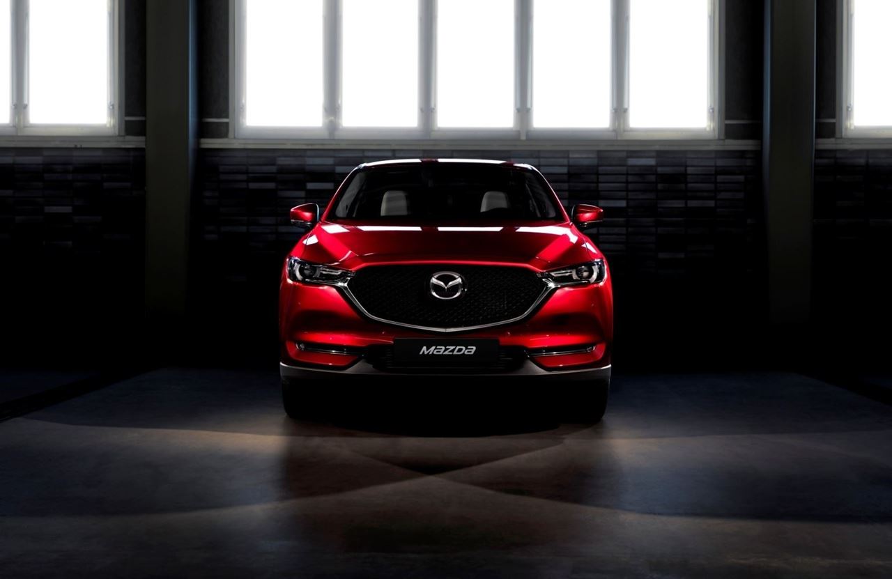 Mazda CX-5, the All-New Car, in Dubai Motor Show 2017