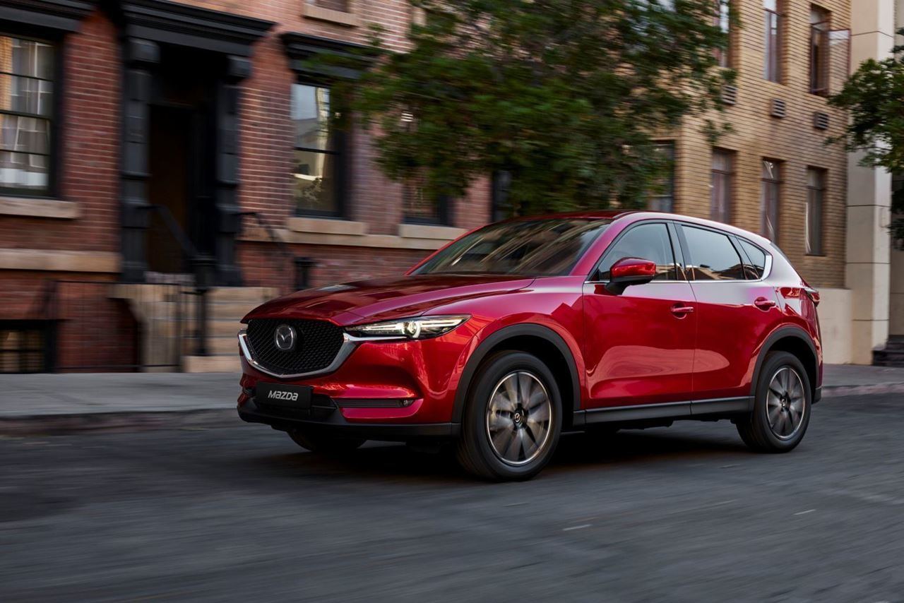 Mazda CX-5, the All-New Car, in Dubai Motor Show 2017