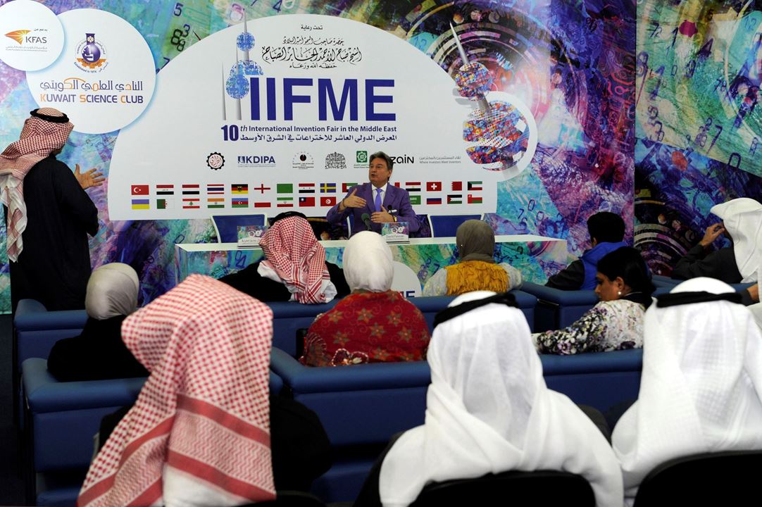ديفيد فاروقي، رئيس لجنة تحكيم المعرض الدولي العاشر للاختراعات في الشرق الأوسط