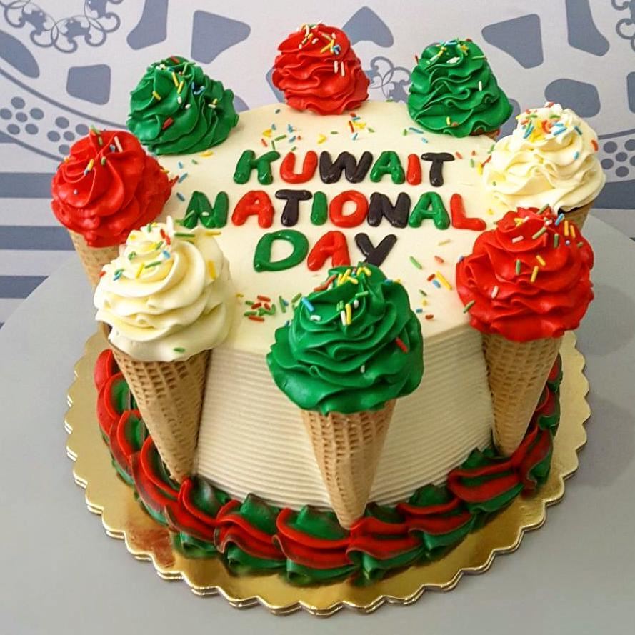 Creative Cakes for Kuwait National and Liberation Day 2018