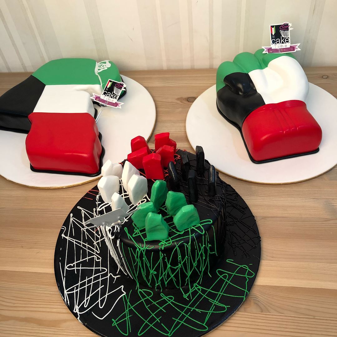 Creative Cakes for Kuwait National and Liberation Day 2018