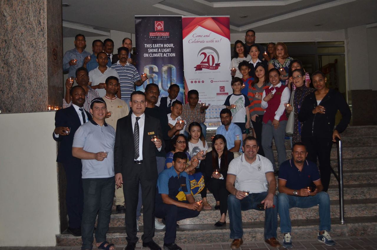 Al Bustan Centre & Residence supports "Earth Hour"