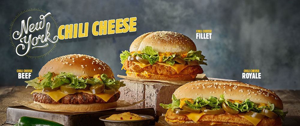 New Burger King New York Chili Cheese Meals