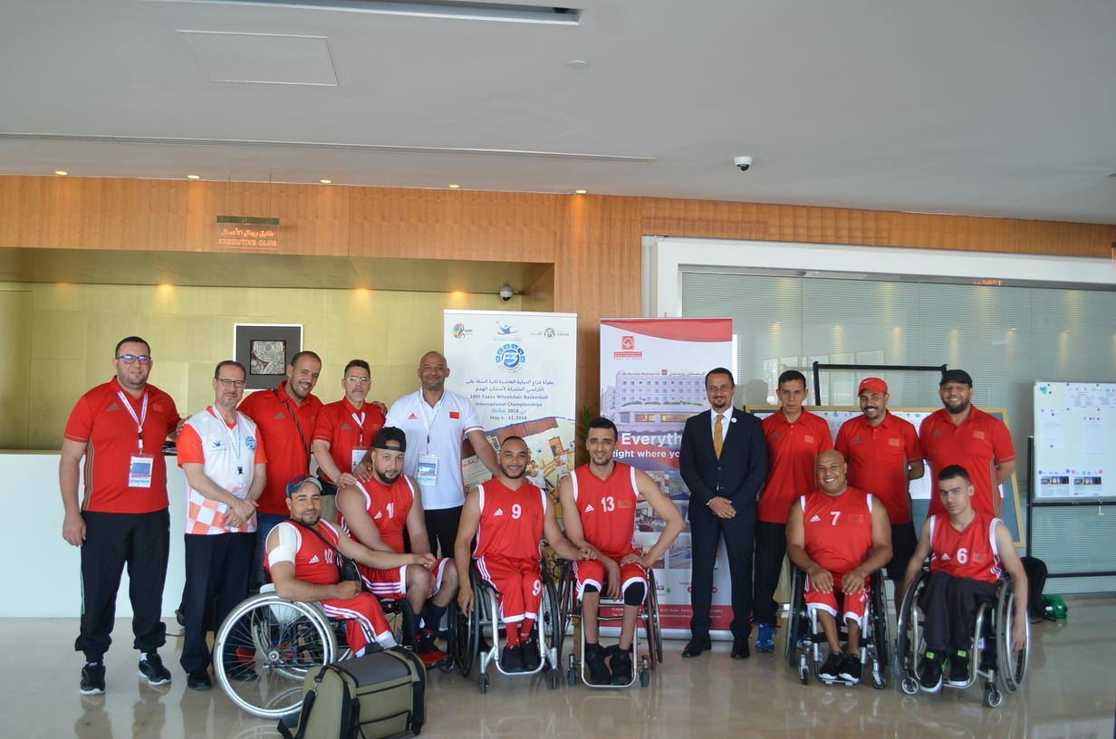 Al Bustan Centre & Residence supports sports for people with determination 